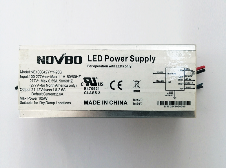 100W LED驱动电源-恒流型