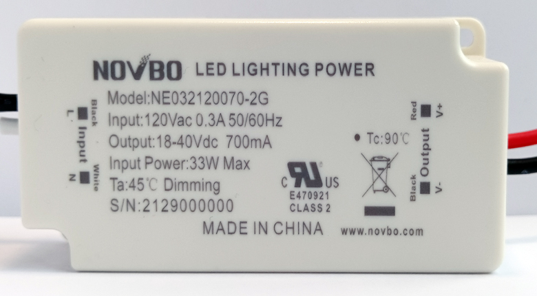 33W LED驱动电源-恒流型