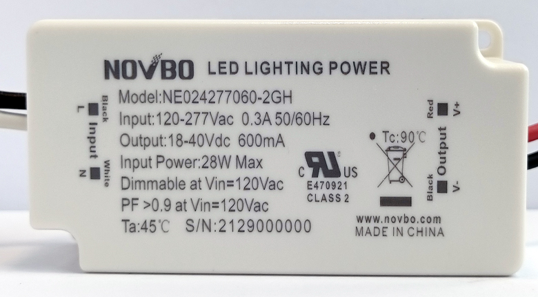 28W LED驱动电源-恒流型