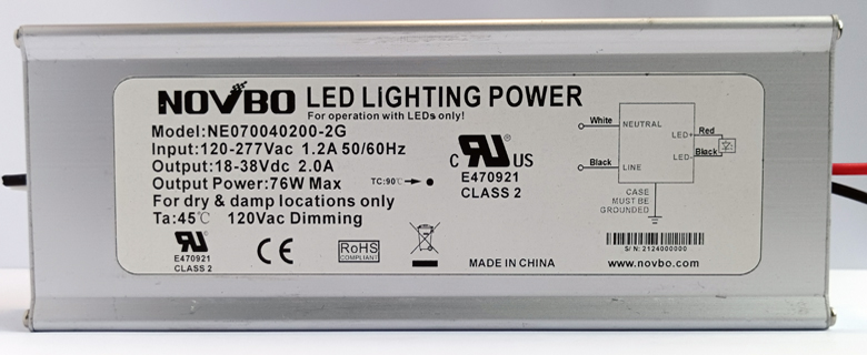 70W LED驱动电源-恒流型