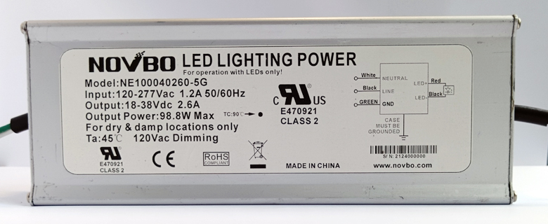 100W LED驱动电源-恒流型