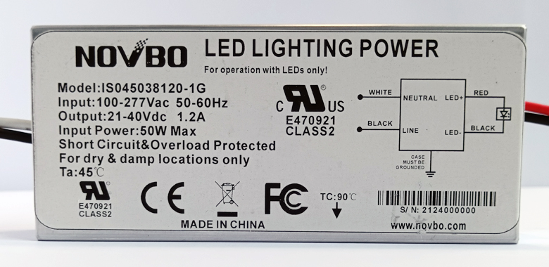 50W LED驱动电源-恒流型
