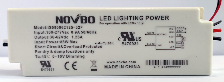 80W LED驱动电源-恒流型