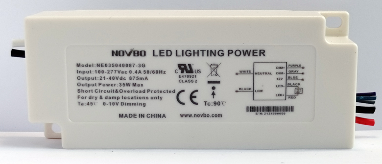 35W LED驱动电源-恒流型
