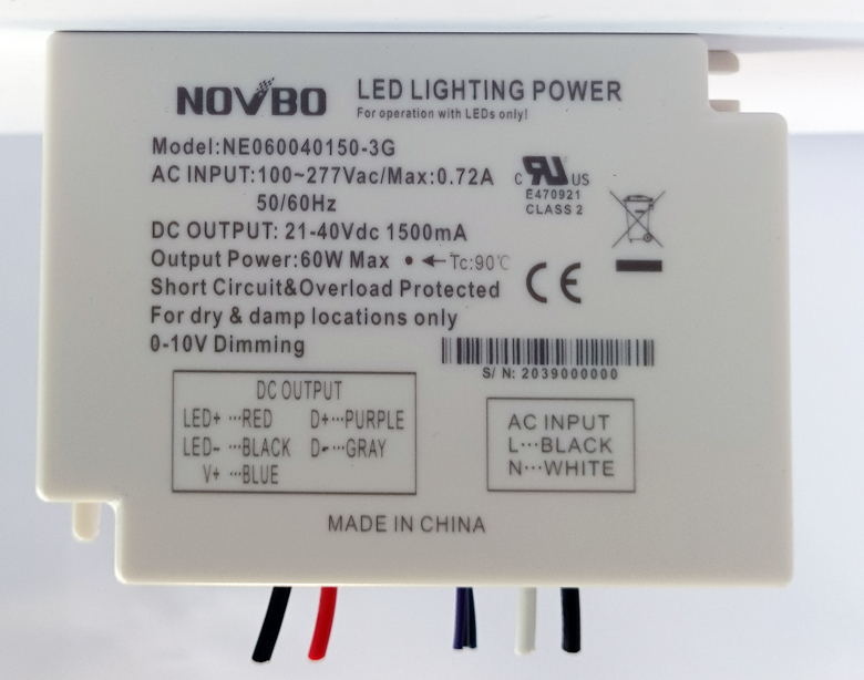 60W LED驱动电源-恒流型