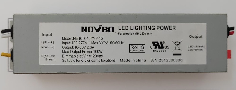 100W LED Driver